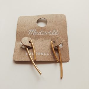 NWT Madewell Gold Earrings